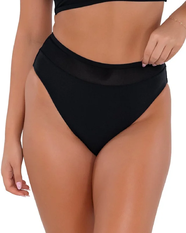 2024 Sunsets Solids Annie High Waist Bottom - 324BS