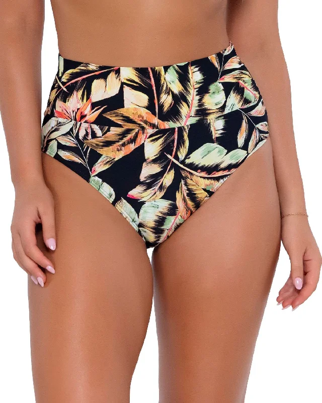 2024 Sunsets Retro Retreat Hannah High Waist Fold Over Bottom - 33B