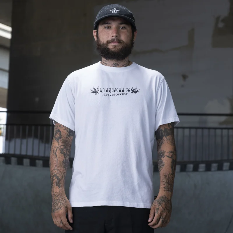 Band Merch T-ShirtsDickies Ronnie Sandoval Photo T-Shirt - White