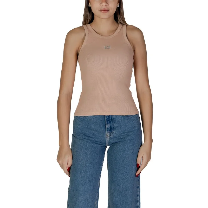 Waterproof T-ShirtsCalvin Klein Jeans  Cotton Tops & Women's T-Shirt