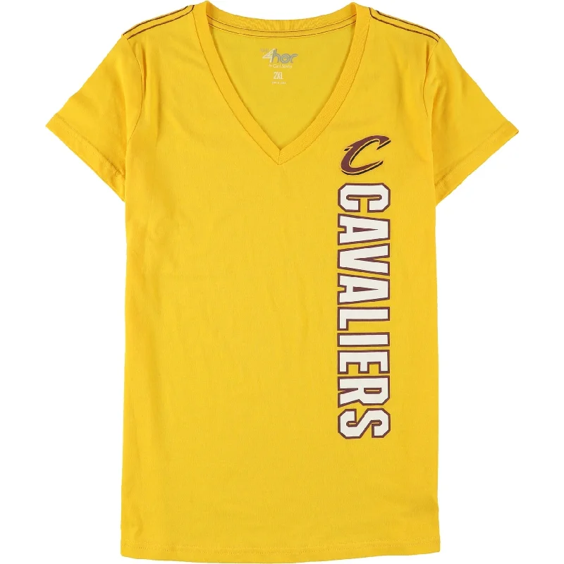 Organic Cotton T-ShirtsG-III Sports Womens Cleveland Cavaliers Graphic T-Shirt, Yellow, XX-Large