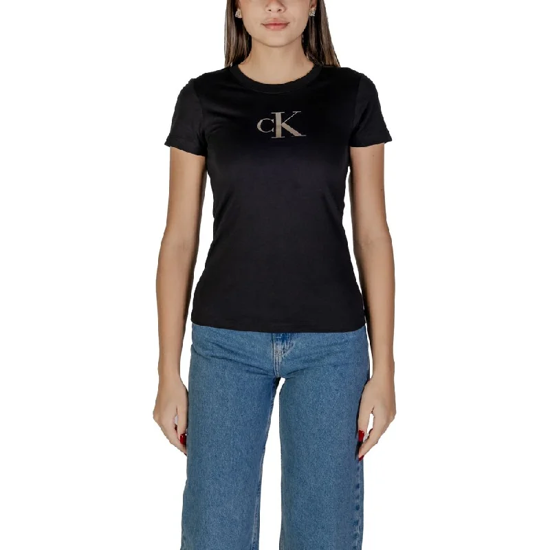 Recycled Fabric T-ShirtsCalvin Klein Jeans  Cotton Tops & Women's T-Shirt