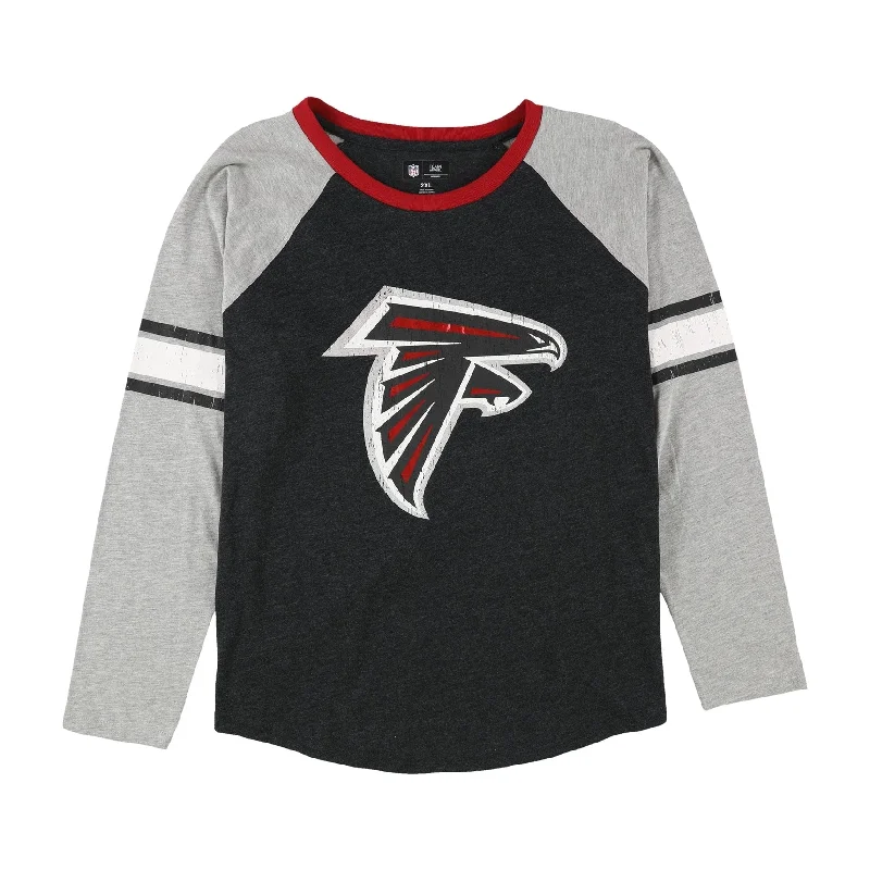 French Terry T-ShirtsG-III Sports Womens Atlanta Falcons Graphic T-Shirt, Grey, XX-Large