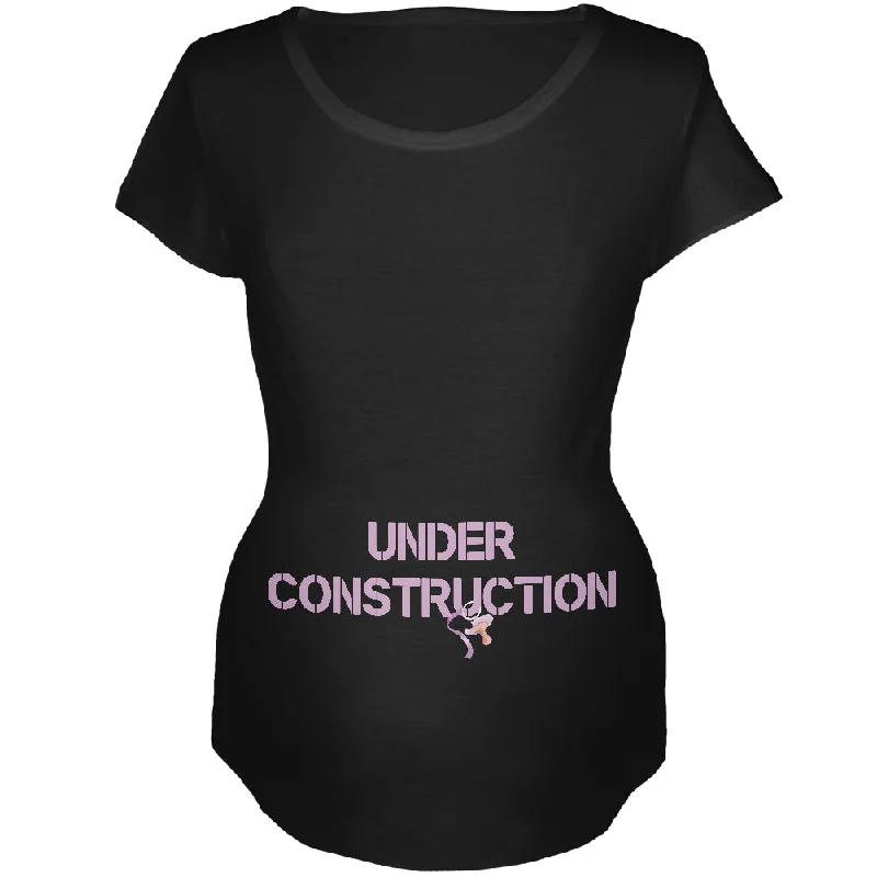 Branded T-ShirtsUnder Construction Baby Girl Maternity Soft T Shirt