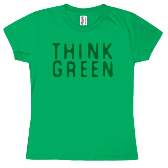 Formal T-ShirtsEarth Day - Think Green Juniors T-Shirt