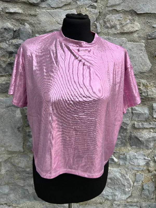 Fishing T-ShirtsPink shiny T-shirt   13-14y (158-164cm)