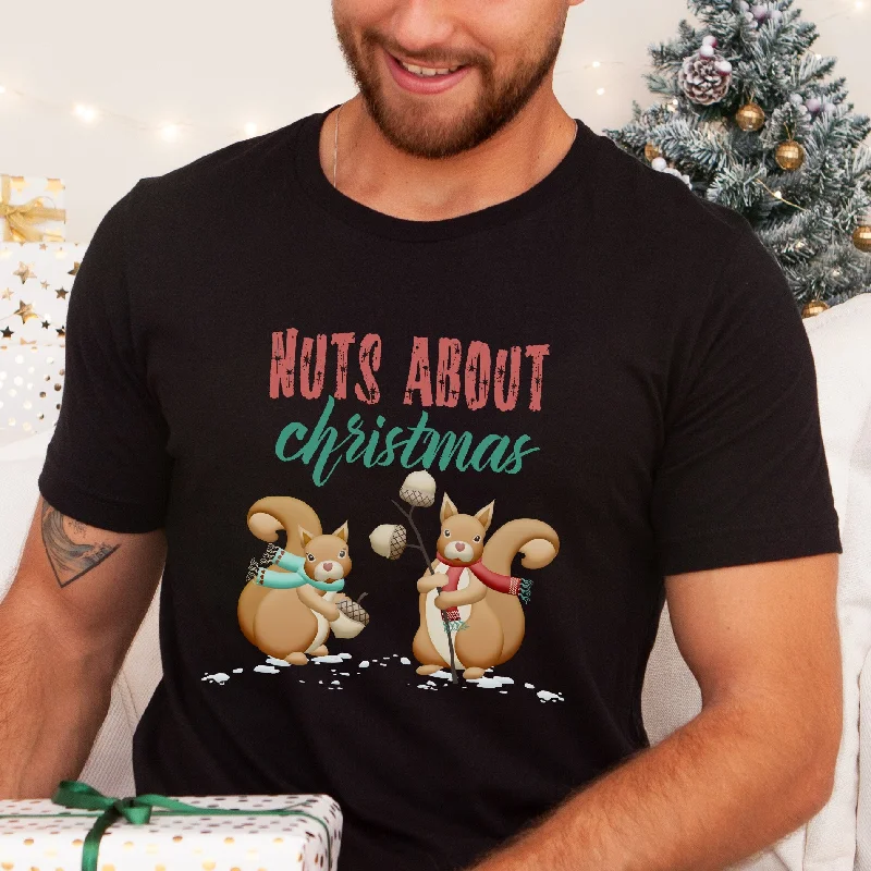 Scoop Neck T-ShirtsNuts About Christmas Unisex T-shirt