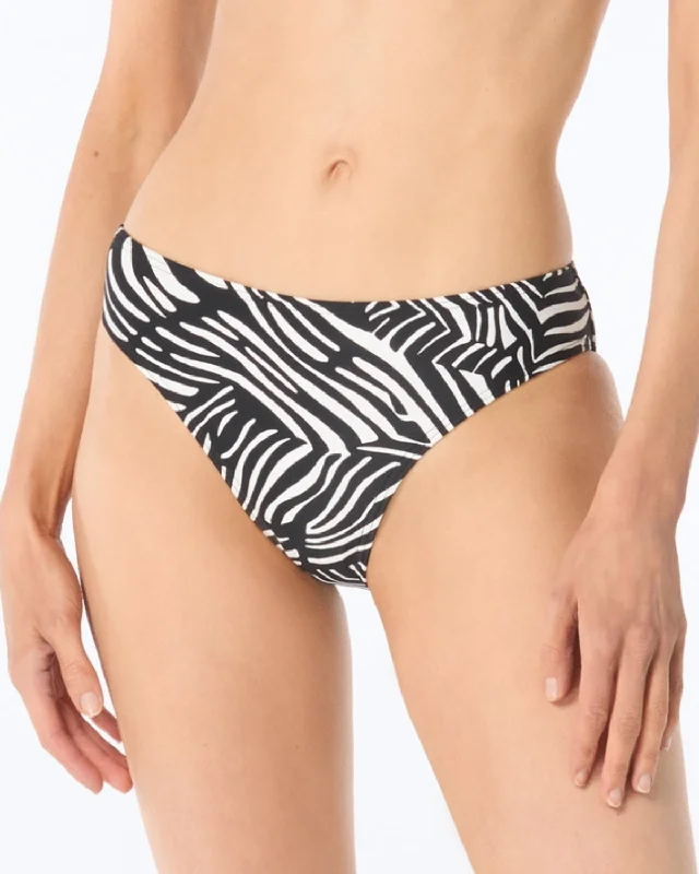 2024 Michael by Michael Kors Patchwork Zebra Classic Bikini Bottom - Mm9q294