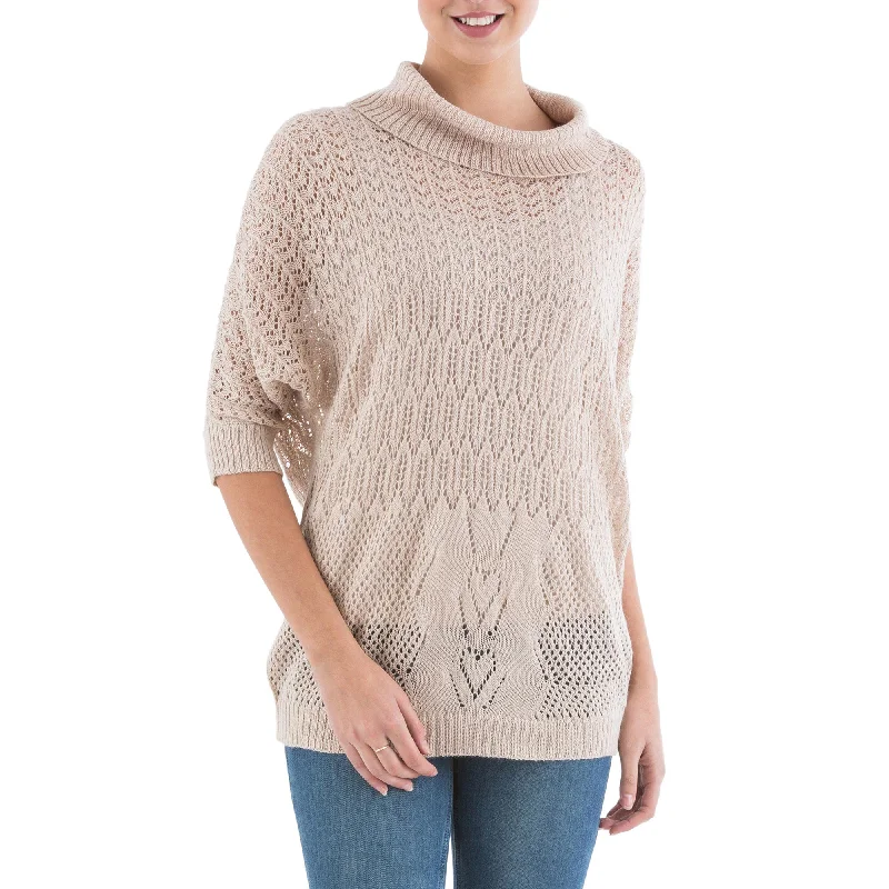 Evening Flight Alpaca Pullover SweaterPullovershape