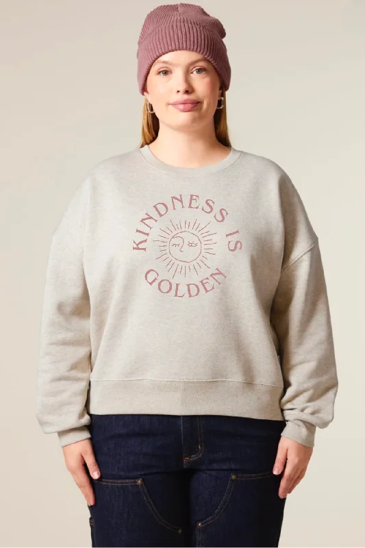 Cashmere HoodiesKindness Is Golden Sweatshirt