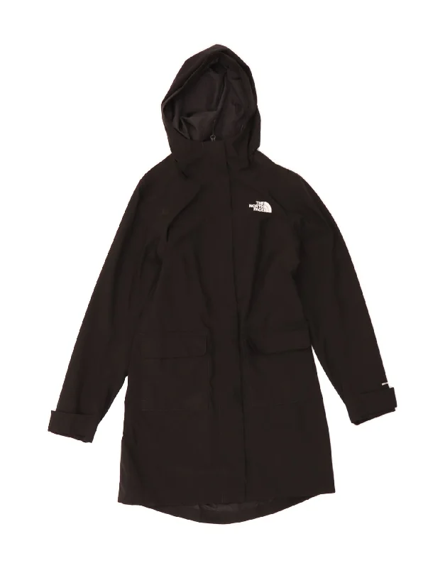 Yoga SweatshirtsTHE NORTH FACE Womens Hooded Raincoat UK 10 Small Black Polyester