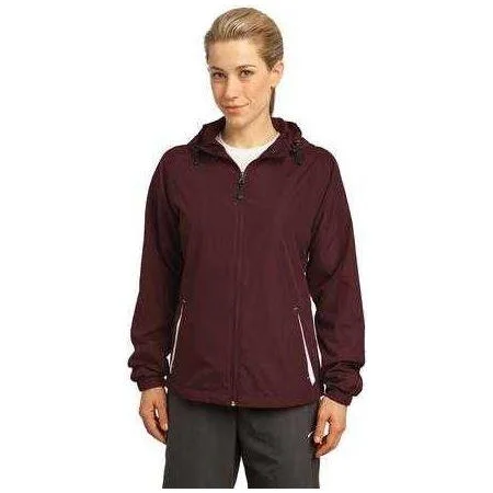 Camping HoodiesLadies Colorblock Hooded Jacket