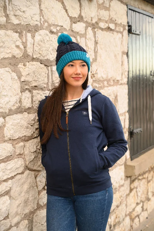 Hemp SweatshirtsStrand Hooded Top - Navy