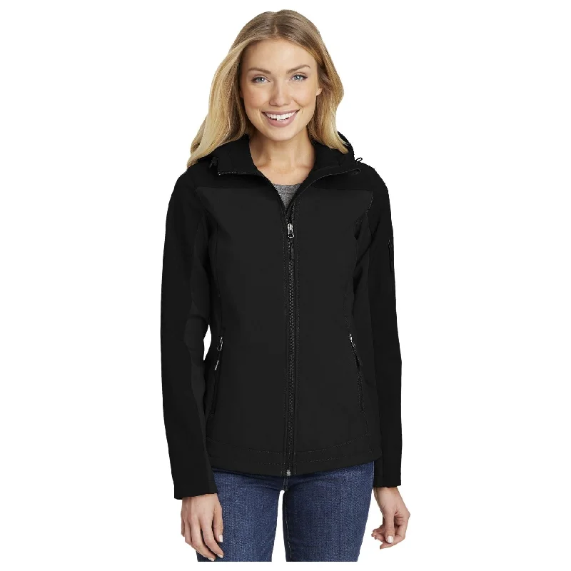 French Terry HoodiesPort Authority ®  Women's Hooded Core Soft Shell Jacket. L335 - Port Authority L335