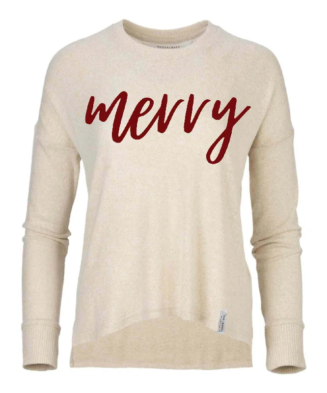 Collaborative SweatshirtsCuddle Fleece Merry Sweater