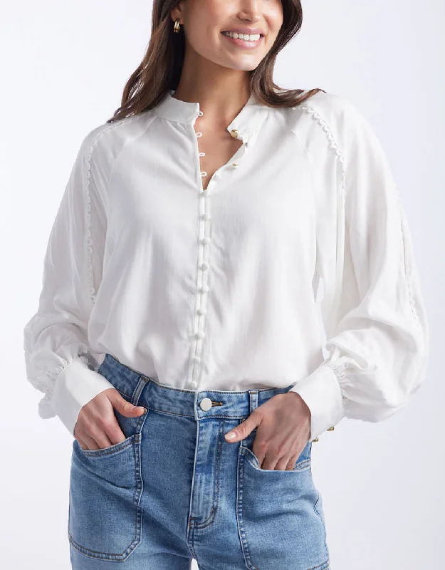 Berry Kiss Blouse - IvoryLimited Edition Shirts