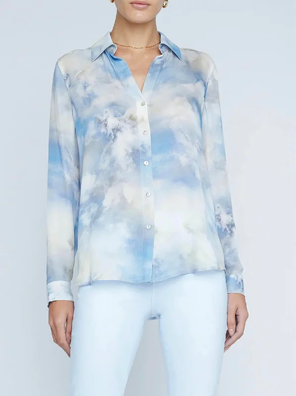 Nina Blouse In Multi PegasusTunic Shirts