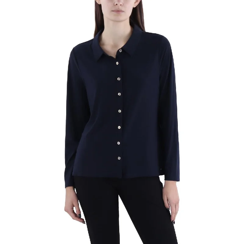 Womens Collared Button Down BlouseLuxury Shirts