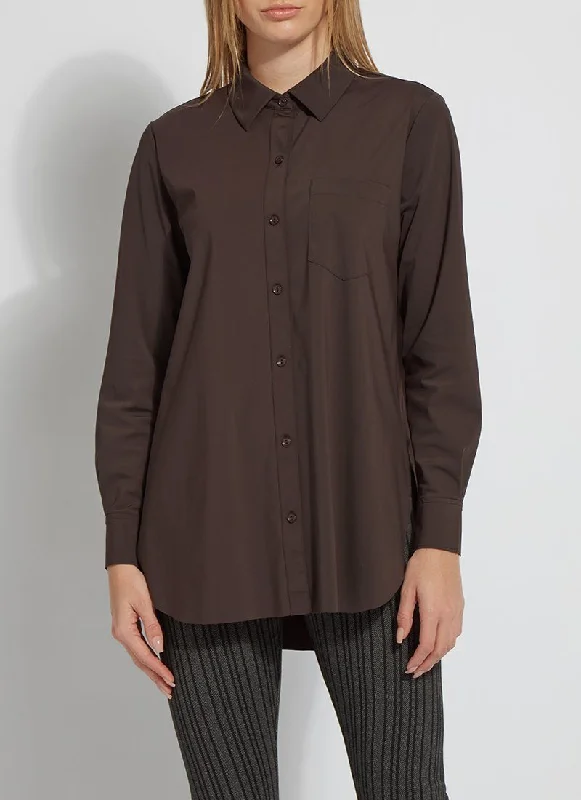 Sports down jacketSchiffer Button Down - Double Espresso