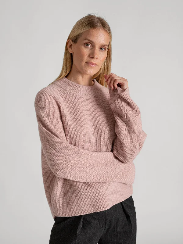 Hunting Knit TopsCashmere sweater "Idun" - rose glow